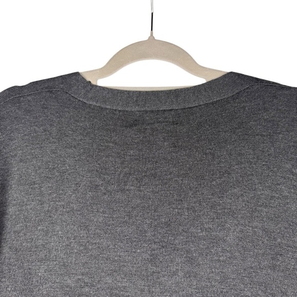 Soda Men’s Cardigan Size Large Button closure V-neck Gray Lightweight - Picture 9 of 9